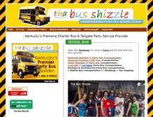 Tablet Screenshot of busshizzle.com
